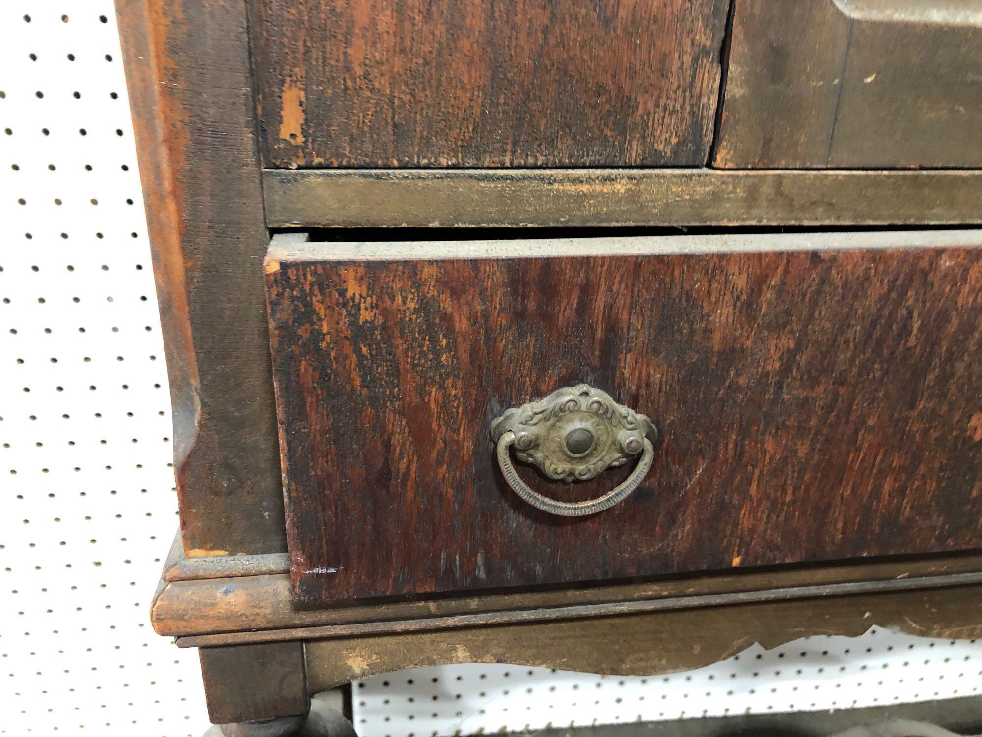 Antique Dining Room Hutch