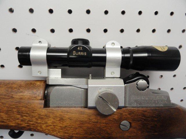 RUGER MINI 14 CAL 223 STAINLESS 18 INCH BARREL SN 182 82182 WITH BURRIS 4X
