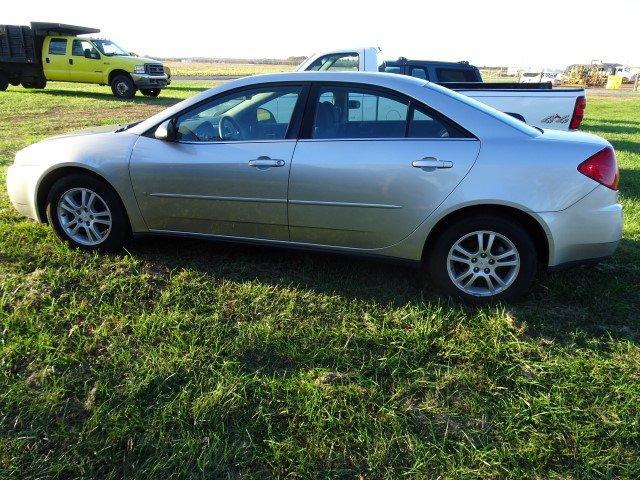 #5504 2006 PONTIAC G6 160815 MILES CLOTH AND CARPET VIN 1G2ZG558764102495