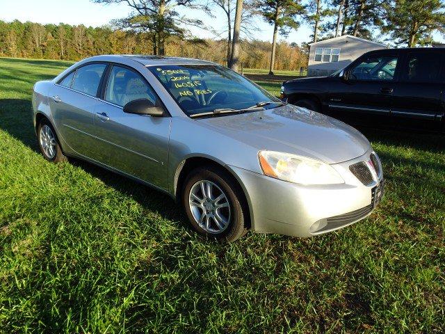 #5504 2006 PONTIAC G6 160815 MILES CLOTH AND CARPET VIN 1G2ZG558764102495