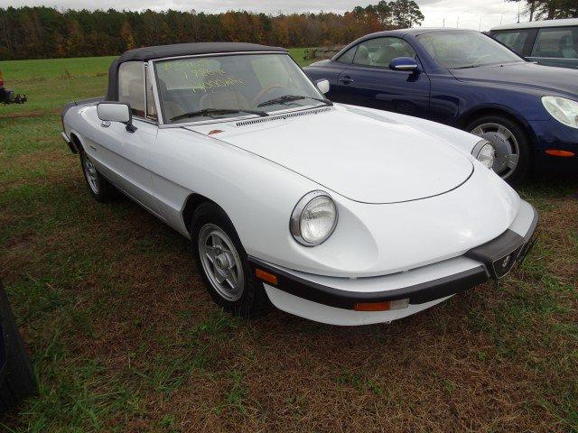 #5105 1986 ALFA ROMEO SPIDER VELOCE CLASSIC ITALIAN SPORTSCAR 79000+ MILES