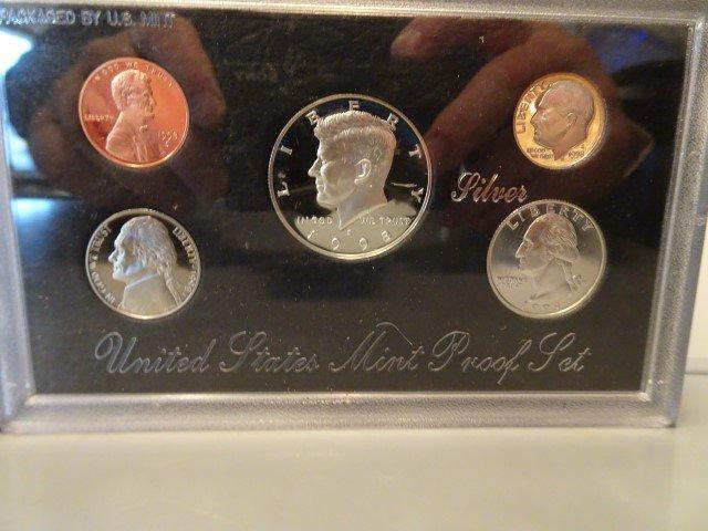 UNITED STATES MINT SILVER PROOF SETS 1993 1998