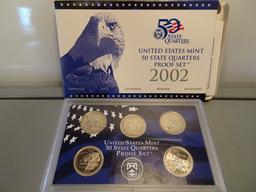 2002 UNITED STATES MINT 50 STATES MINT 50 STATE QUARTERS PROOF SET TENNESSE