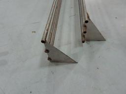 2 SS DRYING RACKS 116 INCH AND 100 INCH