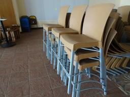 9 GROSSFLEX HIGH BACK BAR STOOLS 2194 INV2760