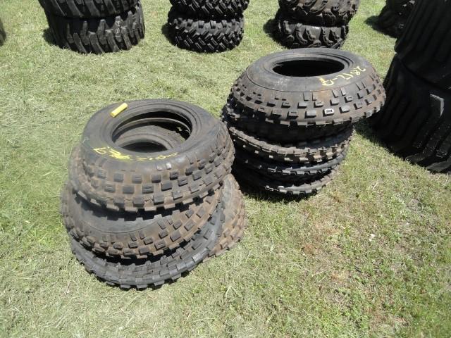 #2812 9 NEW 23.5 X 8.00-11 NANCO ATV 4 PLY TIRES