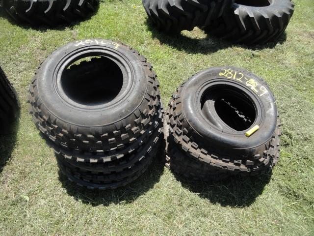 #2812 9 NEW 23.5 X 8.00-11 NANCO ATV 4 PLY TIRES