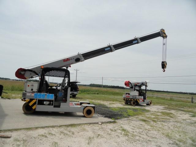 #3301 2012 VALLA 75 E DECK CRANE ELECTRIC 265 HRS MAX LIFTING CAPACITY 1650