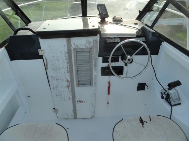 #1111 1995 TROPHY BAYLINER 20' CUDDIE CABIN FORCE 120 HP OUTBOARD ELITE 4X