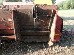 NEW HOLLAND SIDE DISCHARGE MANURE SPREADER MISSING IMPELLER ROUGH CONDITION