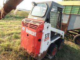 2012 S70 BOBCAT COMPACT SKID LOADER A3W616263 DOES NOT RUN ROUGH CONDITION