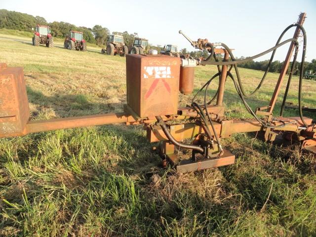 HARDEE OFF SET BUSH HOG BENT PTO BROKEN MOD H26000 SN 7522178