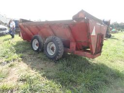 GEHL SCAVENGER II SIDE DISCHARGE MANURE SPREADER MISSING PART OF BELLY PAN