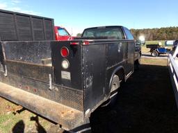 #8301 1999 FORD F350 209813 MILES DUALLY 7.3 POWER STROKE DSEL UTILITY BODY