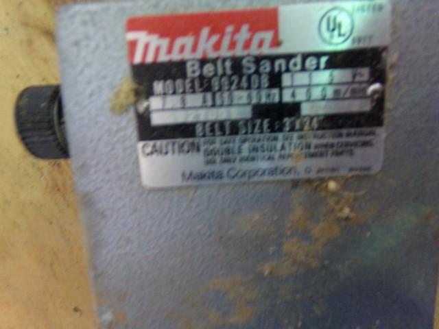 MIKATA BELT SANDER MODEL 9924 DB