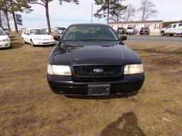 #3701 2009 FORD CROWN VIC POLICE INTERCEPTOR 180000+ MILES BUCKET SEATS RAD