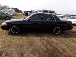 #3701 2009 FORD CROWN VIC POLICE INTERCEPTOR 180000+ MILES BUCKET SEATS RAD