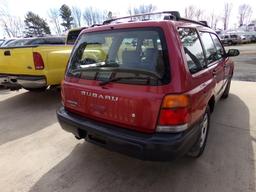 #3603 2000 SUBARU FORESTER WAGON AWD 251559 MILES CLOTH AND CARPET CLEAR CO