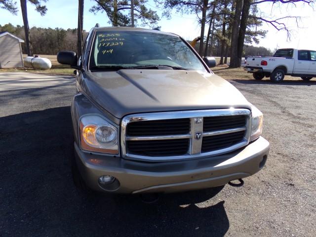 #6305 2004 DODGE DURANGO SLT 177229 MILES CRUISE CLOTH CARPET REC HITCH RUN