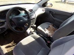 #1401 2001 FORD FOCUS 190360 MILES AUTO TRANS CLOTH ROUGH INTERIOR NOT RUNN