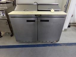 DELFIELD 48" SANDWICH PREP BOX  ON CASTERS