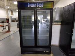 TRUE DOUBLE GLASS DOOR MERCHANDISER FREEZER MOD GDM-43F