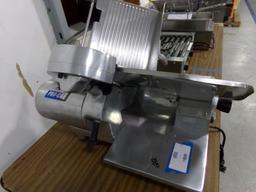 NEW PRO-CUT DELI SLICER MODEL KMS-12 GRAVITY FED 1/3 HP GEAR DRIVERN