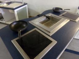 HEATED SERVING STATION WITH 1 FULL SIZE DROP IN WELL AND 2 MAGNAWAVE BY COO