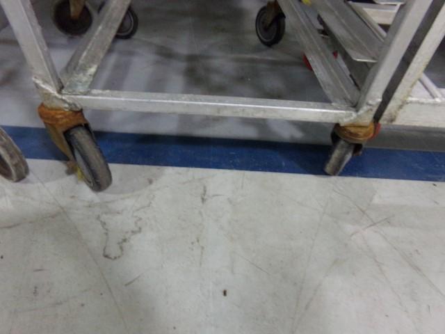 ALUMINUM FULL SIZE SHEET TRAY RACK ON CASTERS 20 TRAY