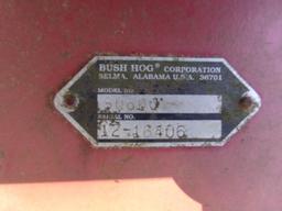 SQUEALER BY BUSH HOG MOD SQ600 SN 12 16406 WITH PTO SHAFT