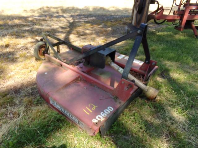 SQUEALER BY BUSH HOG MOD SQ600 SN 12 16406 WITH PTO SHAFT