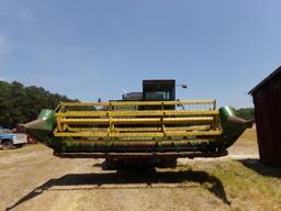 JOHN DEERE 6600 COMBINE 4199 HRS JOHN DEERE 216 SOYBEAN HEADER APPROX 15'