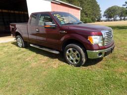 2010 FORD F150 XLT 4 DOOR EXT CAB 4X4 36602 MILES PWR PKG CRUISE AM FM CD B