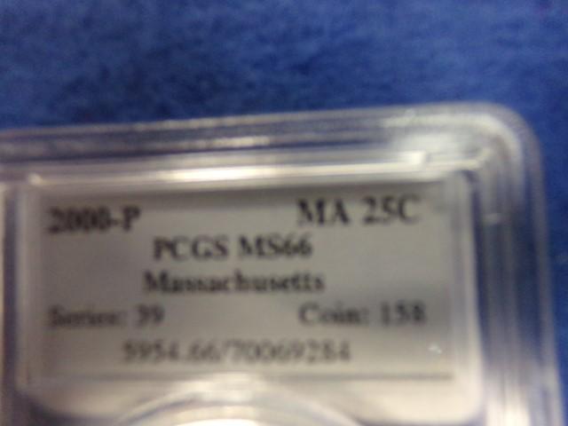 "1 2002-P  LA 25C   PCGS MS65 LOUISIANA