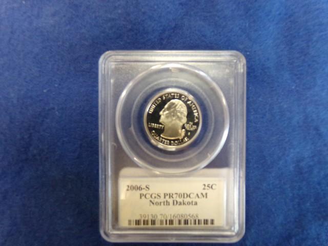 "1 2002-P  LA 25C   PCGS MS65 LOUISIANA