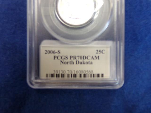 "1 2002-P  LA 25C   PCGS MS65 LOUISIANA