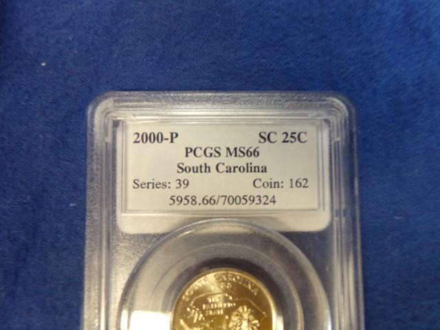 "13 2004-P WI 25C  PCGS MS67 WISCONSIN