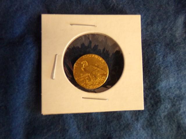 1912 $2.5 GOLD COIN GOLD QUARTER EAGLE INDIAN HEAD