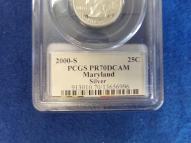 "33 2000-S 25C  PCGS PR70DCAM VIRGINIA