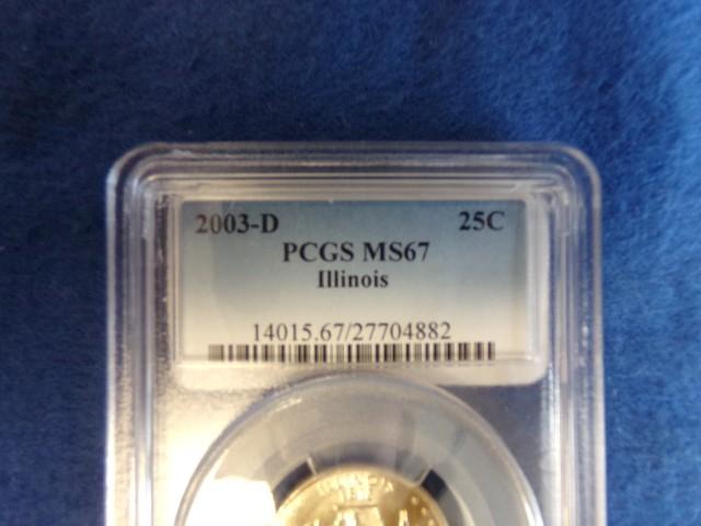 "33 2000-S 25C  PCGS PR70DCAM VIRGINIA