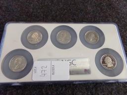 2005-S CLAD PROOF SET STATE QUARTERS PF 69 ULTRA CAMEO NGC