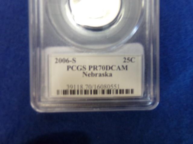 "5 2004-P  FL 25C  PCGS MS67  FLORIDA