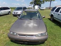 #901 1991 HONDA ACCORD LT 151739 MILES AUTO TRANS DAMAGE TO PASSENGER SIDE