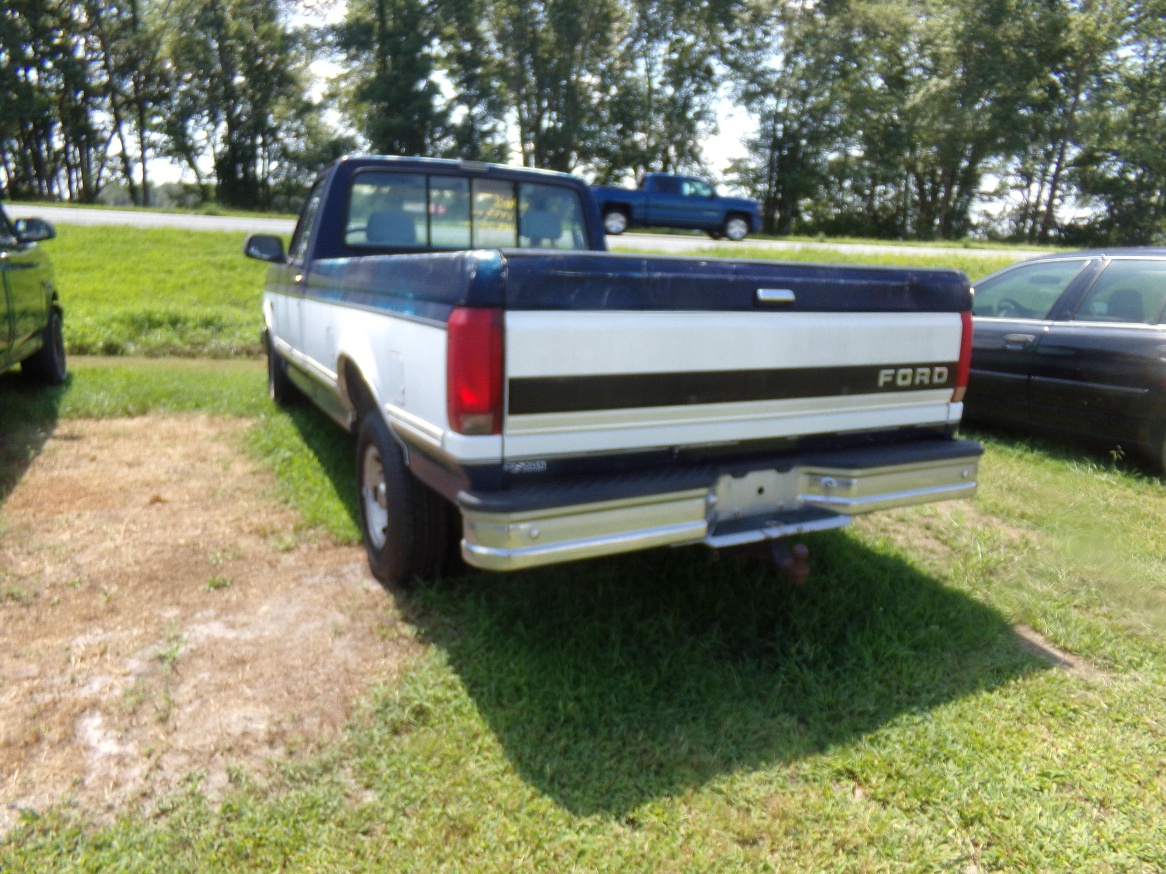 #902 1993 F150 2 WD REG CAB 148055 MILES POWER PKG CRUISE 8' BED CLOTH INTE