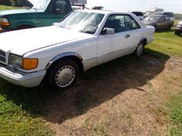 #601 1989 MERCEDES BENZ 560 SEC 171458 MILES AUTO TRANS HEATED SEATES CD CH