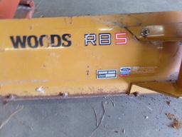 #802 WOODS 5' SCRAPE RB5 SN 18004 ADJUSTABLE