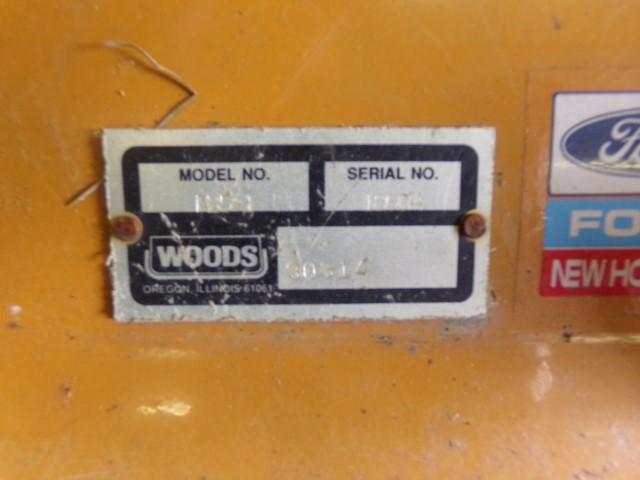 #802 WOODS 5' SCRAPE RB5 SN 18004 ADJUSTABLE