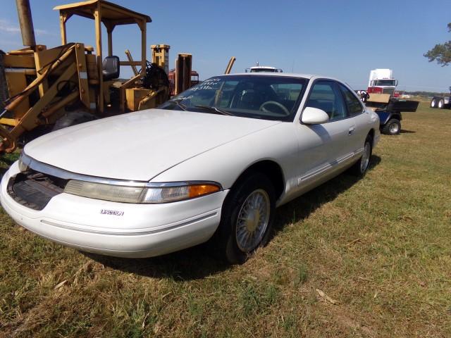 #6001 1993 LINCOLN MARK VIII 104399 MILES CRUISE LEATHER AND CARPET PAINT P
