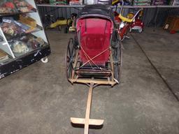 ANTIQUE CHILDS RICKSHAW