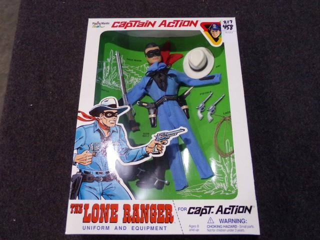 CAPTAIN ACTION AS LONE RANGER NEW IN BOX